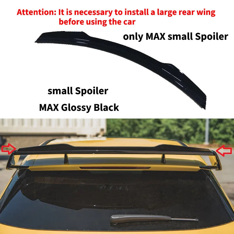 For Mercedes Benz A Class W176 A180 A35 AMG 2013-2019 Rear Trunk Wing Rear Roof Spoiler Wings Diffuser Accessories Body Kits