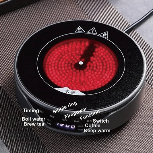 110V/220V Electric Ceramic Stove Home Coffee Electric Hot Plate Heater Stove 4 Gear  Heating Furnace Mini Tea Maker Water Boiler