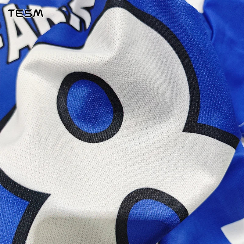 TESM Summer Men Long Sleeve 3D Printed Polo Shirt V-Neck Sports T-Shirt  Team Sports Training Shirts