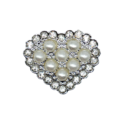 1/29PCS Acrylic Shoe Charms Golden Flower Heart Luxury Jewelry Shoe Accessories Fashion Women Shoe Decoration for Clog Sandal