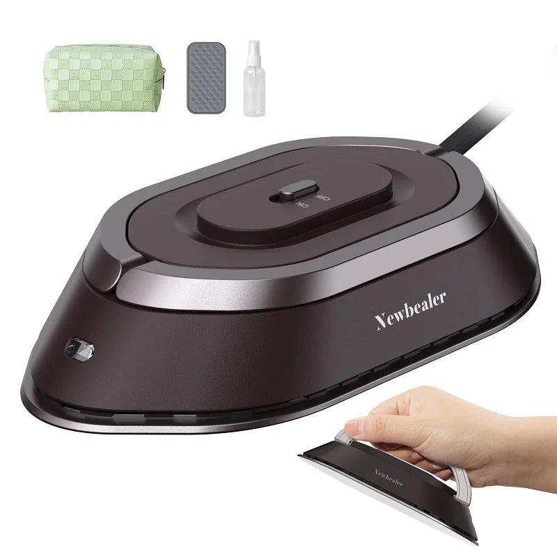 150W Handheld Travel Iron 120V/220V Lightweight Dry Iron 30S Heat Press Machine Non-steam Clothes Irons For Home and Travel