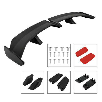Universal Rear Spoiler MG6 PRO Style ABS Racing Spoiler Wing Rear Trunk Spoiler Wing Lid Tail Hatchback Sedan Coupe Convertible