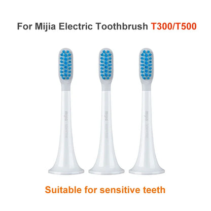 3pcs Original MIJIA T300 T500 Sonic Toothbrush Heads Teethbrush Replacement Heads Sonic Oral Hygiene Mi Oral Clean
