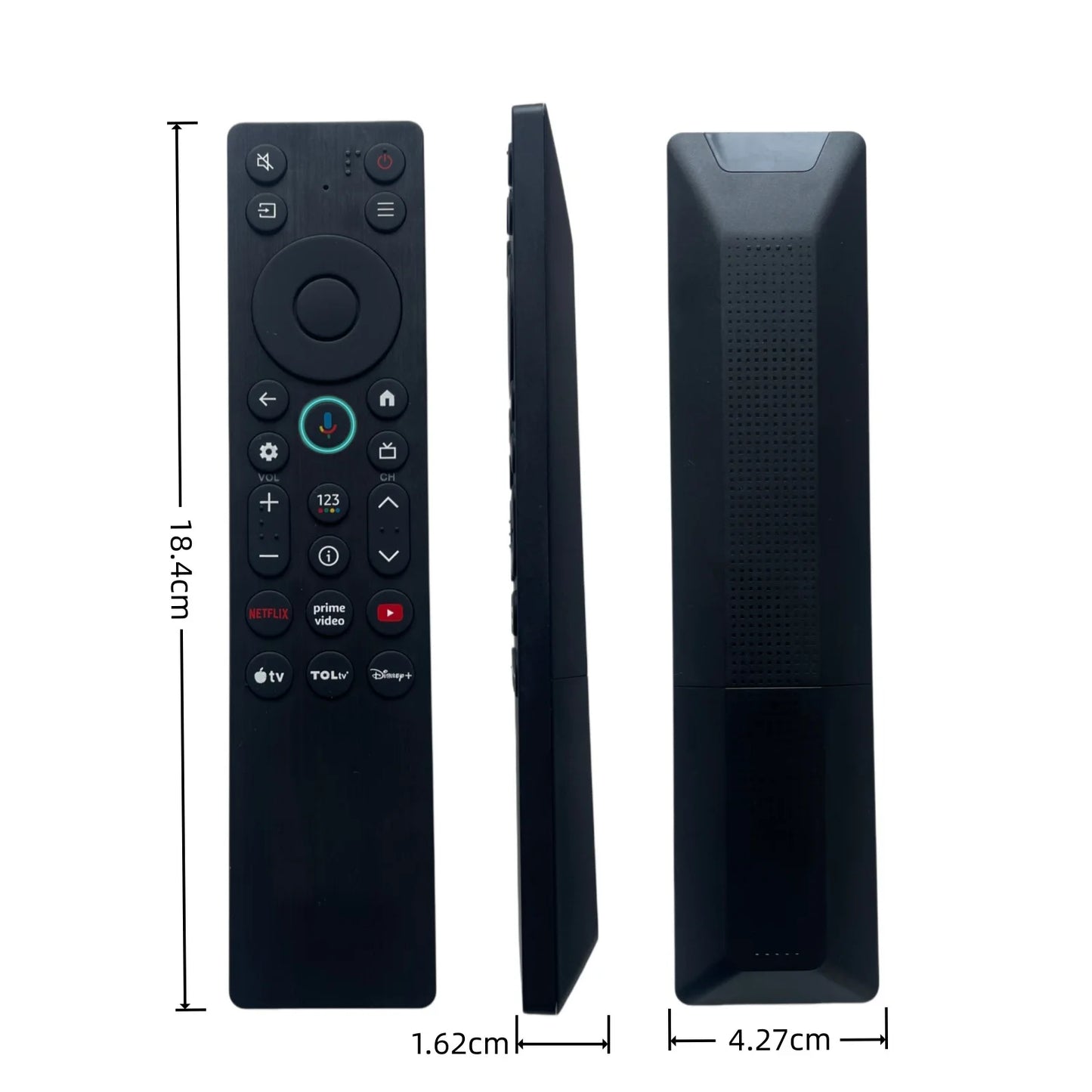 RC923A FMB1 Voice Remote Control Replacement Compatible for TCL Smart TV QLED QLED Mini Google TV's, Series Q77K ， QM6K，QM5K