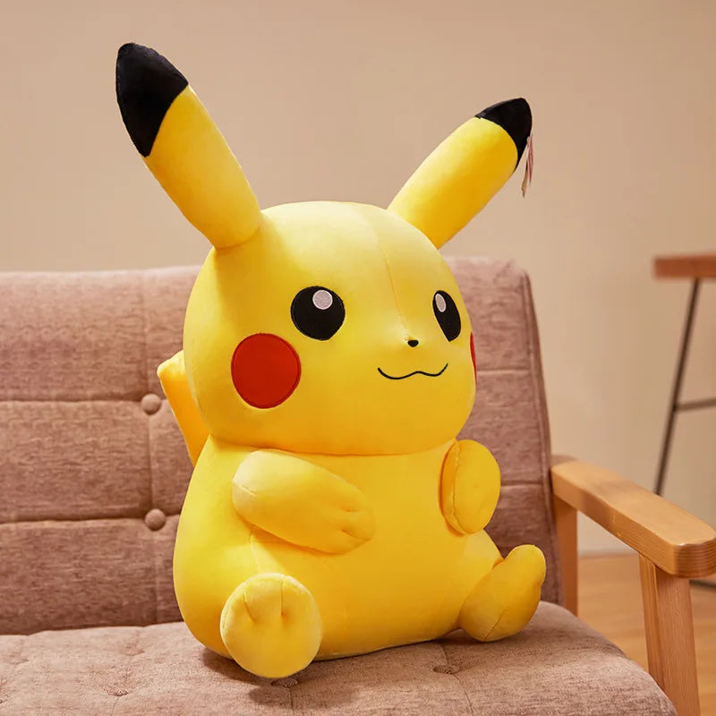 Pokemon Pikachu Plush Toys Pillow Cartoon Japan Anime Elf Plush Doll Soft Stuffed Kawaii Kids Doll Christmas Gift For Children