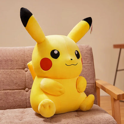 Pokemon Pikachu Plush Toys Pillow Cartoon Japan Anime Elf Plush Doll Soft Stuffed Kawaii Kids Doll Christmas Gift For Children