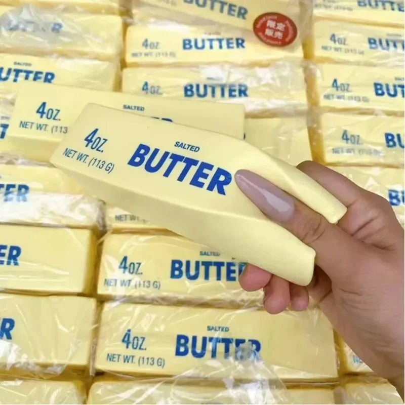 1-5PCS Butter Stick Squishy Toy Slow Rising Squeeze Toy Butter Bar Brick Squishy Fidget Toy Anti Stress Release Hand Relax Gift
