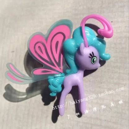 My Little Pony Figure Butterfly Model Twilight Sparkle Rainbow Dash Applejack Rarity Pinkie Pie Starlight Glimmer Toy