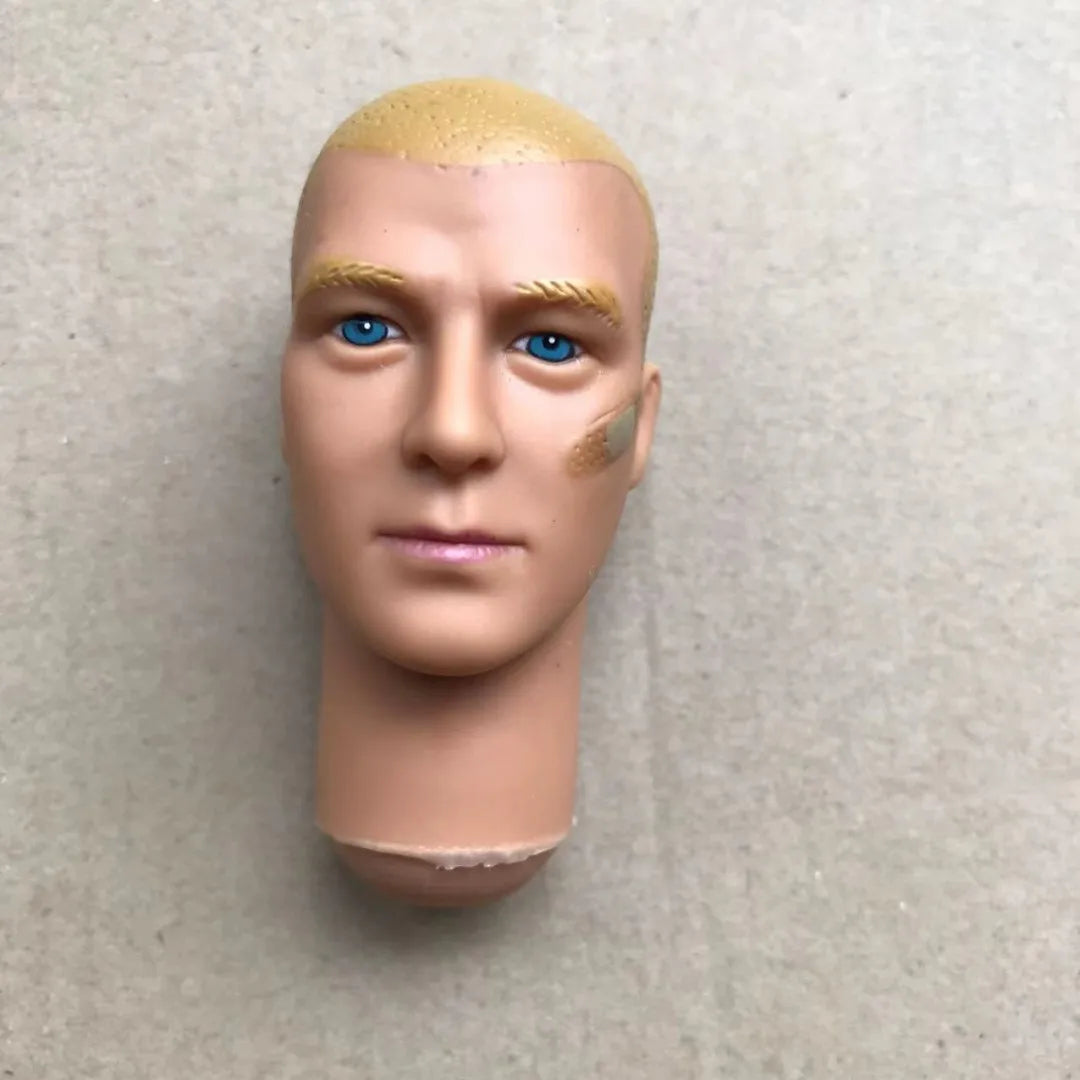 Male Doll Heads Quality Makeup Doll Figure Collection Doll Parts Famous Men Stars Rare Face Doll Heads DIY Toy Accessories