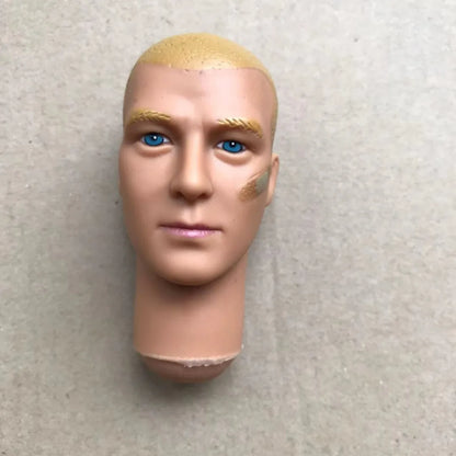 Male Doll Heads Quality Makeup Doll Figure Collection Doll Parts Famous Men Stars Rare Face Doll Heads DIY Toy Accessories