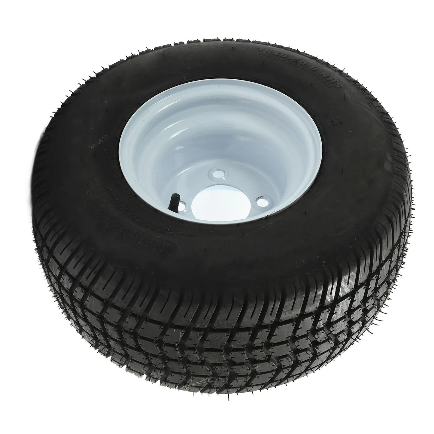 18x8.50‑8 Golf Cart Tires Rubber Better Handling Golf Cart Tire and Wheel Assembly Replacement for E‑Z‑GO Golf Carts