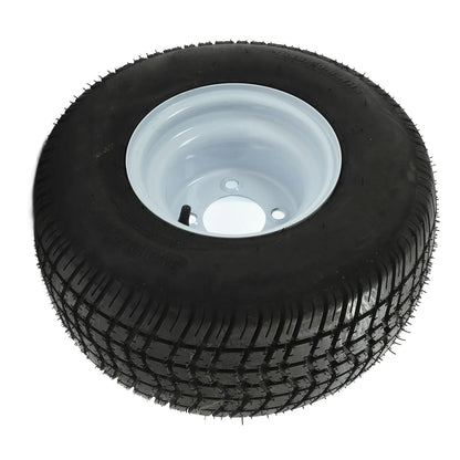 18x8.50‑8 Golf Cart Tires Rubber Better Handling Golf Cart Tire and Wheel Assembly Replacement for E‑Z‑GO Golf Carts