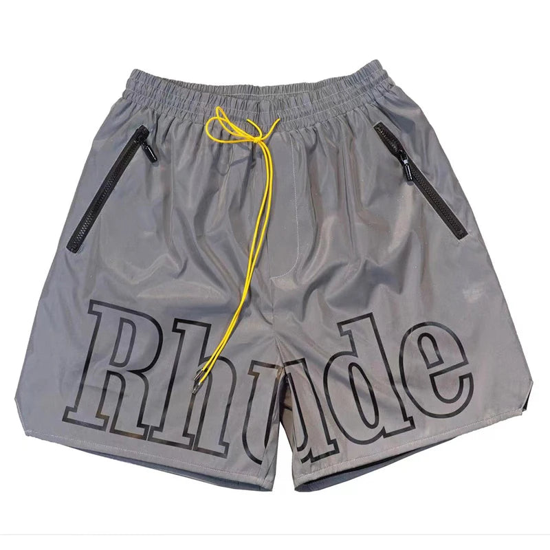 American High Street Rhude Casual Shorts Summer Hip-hop Multicolor Trend Sports Shorts Men Women