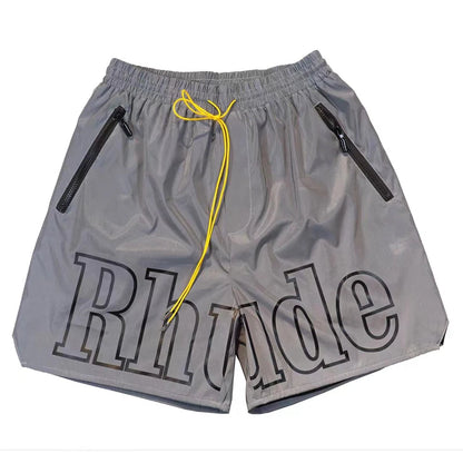 American High Street Rhude Casual Shorts Summer Hip-hop Multicolor Trend Sports Shorts Men Women