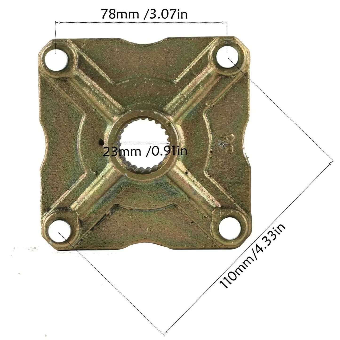 TDPRO 32'' Go Kart Rear Axle /41T Teeth 428 /420 37T 48mm Chain Rear Sprocket for Pit Dirt Bike ATV Go Kart Quad Accessories