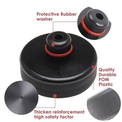 1/4Pcs Jack Rubber Pad Anti-slip Lifting Jack Soft Pad Hard-wearing Car Jack Rubber Support for Tesla Model Y for Tesla Model 3