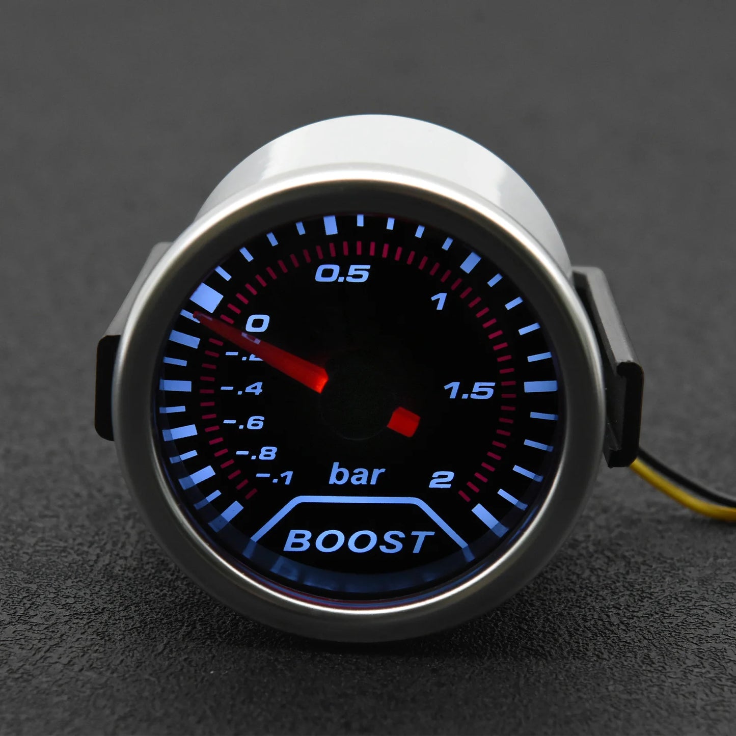 12V Boost Gauge Water Temp  2" 52mm LCD Display Turbo RPM Tachometer Oil pressure gauge with sensor -1-2.0-3.0 bar Racing Meter