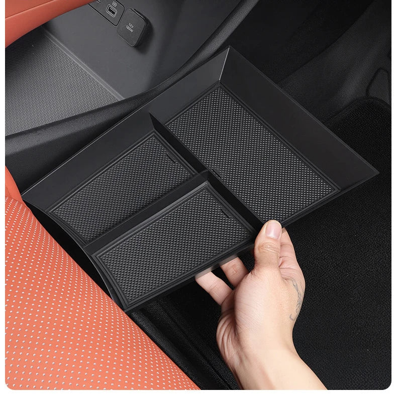 For BYD Sealion 8 Atto 8 Tang L Car Central Control Armrest Storage Box Lower Screen Storage Interior Modification Accessories