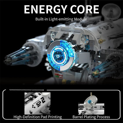 Technical Programming Hexapod Robot Science Fiction War Machine Building Blocks City Remote Control Robots Bricks Toys Boys Gift