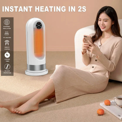 Portable Home Bedroom Heater Electric Heater with LED Display