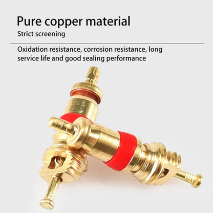 Copper Tire Valve Core Remover Installer Tool Kit Car Motorcycle Bicycle Tyre Repair Set Air Valve Stem Core Removal Screwdriver