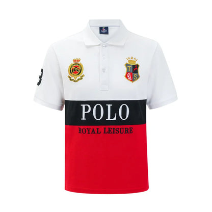 New Oversized Men's Polo Shirt Classic Great Desingers Royal Leisure Button Collar T-shirt Golf Plus Size XS-7XL Male Clothing