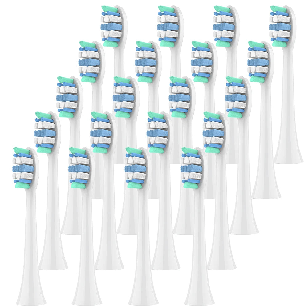 4/8/12/20Pcs Replacement Brush Heads Compatible with Philips Sonicare Electric Toothbrush, Toothbrush Head Refills for 4100 7300