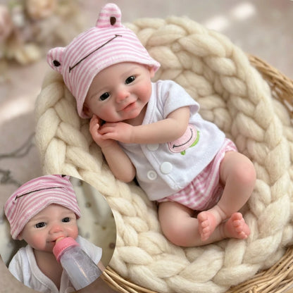 Aizwa1 Loulou, Bettie, Vivienne Silicone Reborn Doll Girl For Choice 13 Inch Lovely bebe reborn de silicona Doll Toy
