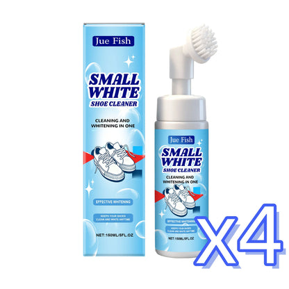 White Shoe Cleaner No-Wash Dry Cleaning Foam Decontamination Whitening Polish Leather Suede Canvas Sneakers Quick Cleanse Care