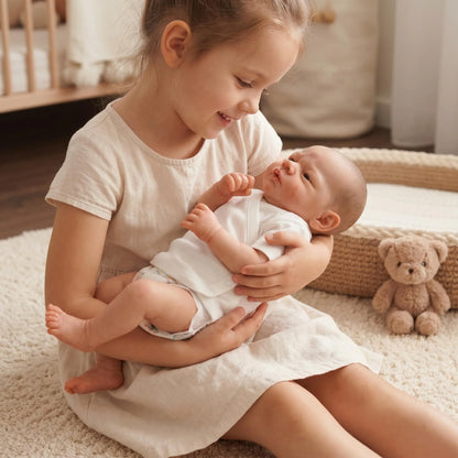 NPK 19inch Kodi Already Painted Finished Reborn Baby Doll Lifelike Baby 3D Painting with Visible Veins Gifts for children