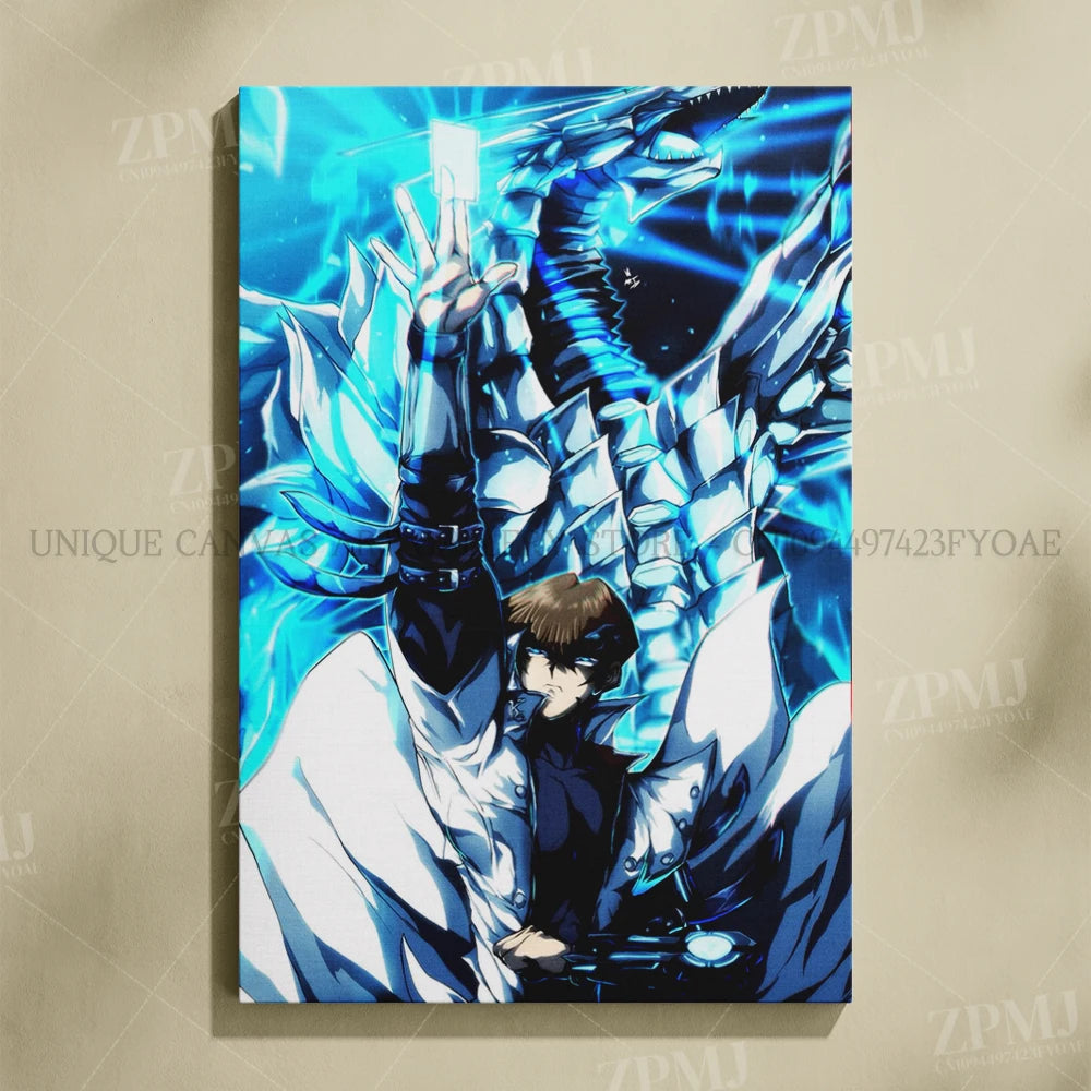 Yu-Gi-Oh! Canvas Pictures Painting Anime Figures Home Decoration Prints Poster For Living Room Frameless Wall Artwork Mural