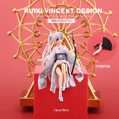 Anime Figure Hatsune Miku Model Statue Doll Beautiful Girl Sailor Moon Rem Asuna Cosplay Merchandise Collectible Gift For Fans