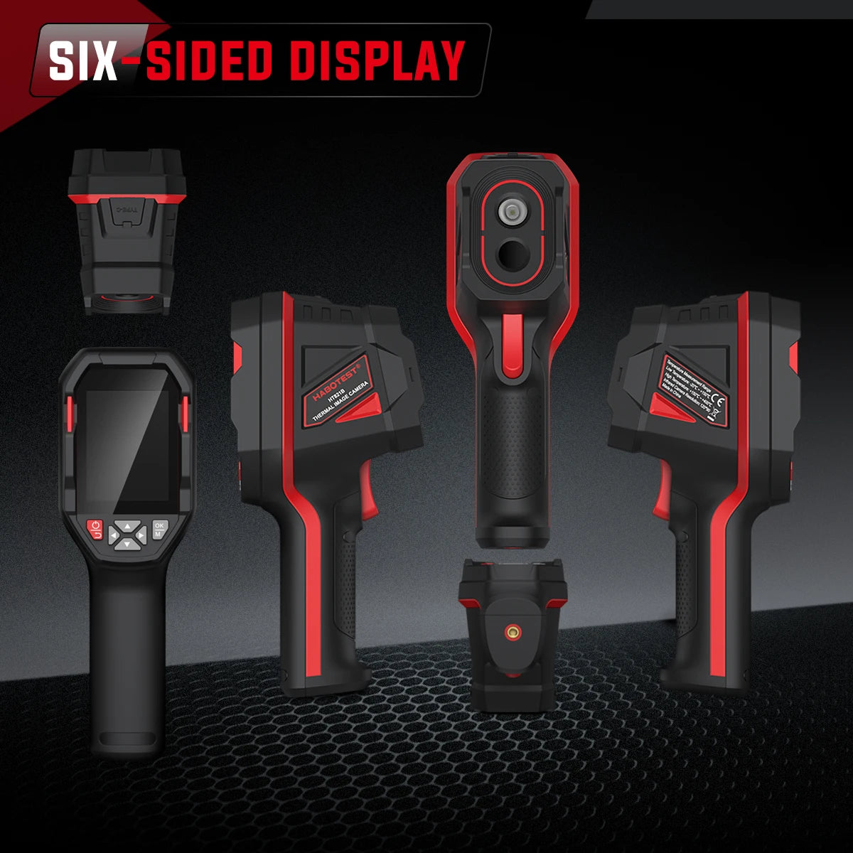 HABOTEST HT821A rechargeable thermal imaging camera -20 ℃~550 ℃ waterproof, dustproof, and anti drop handheld thermal imaging