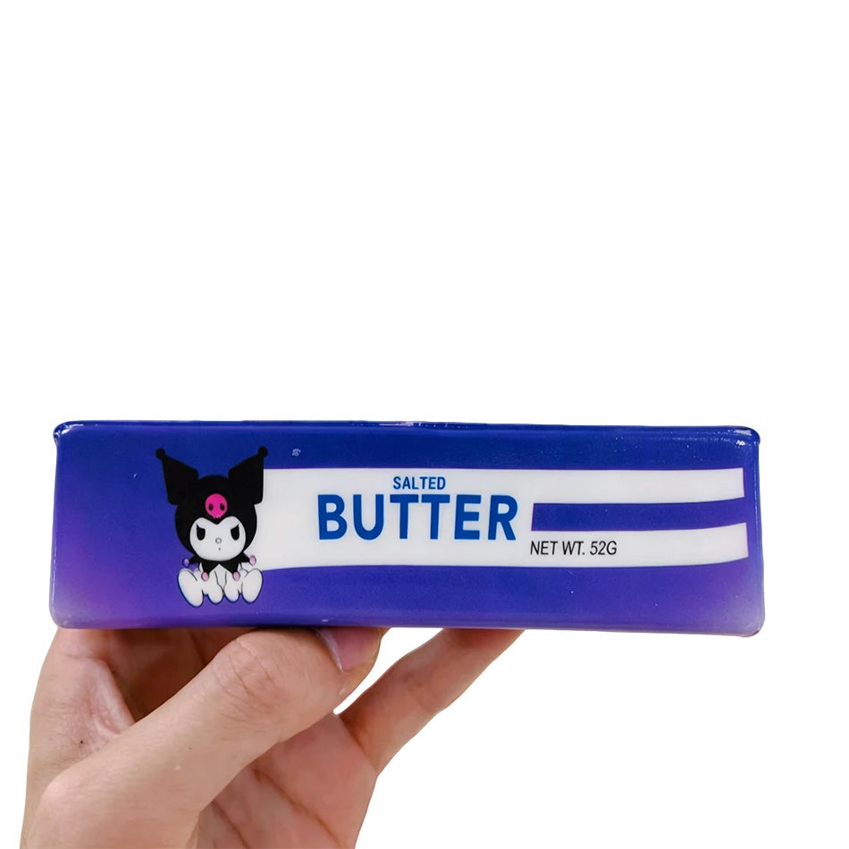 Cartoon Butter Stick Squishy Toy Slow Rising Squeeze Toy Butter Bar Brick Squishy Fidget Toy Anti Stress Release Hand Relax Gift