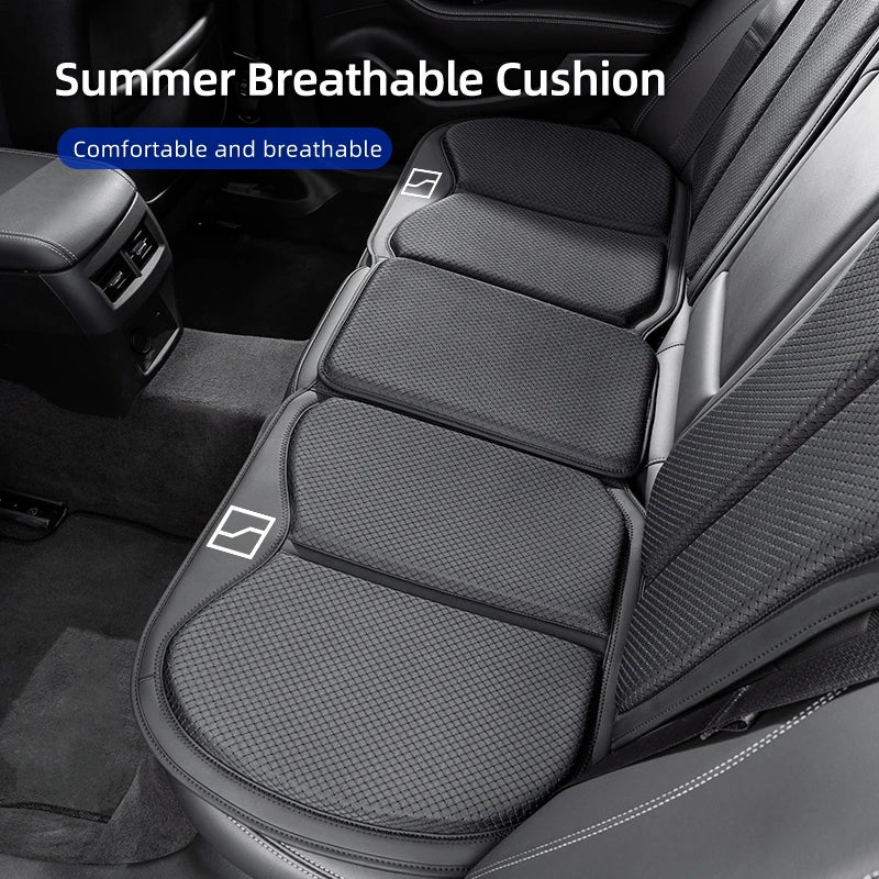Car Seat Cover Front Rear Seat Ice Silk Cushion Pad Protective Mat For Zeekr X 7X Krypton MIX 009 007 001 007 009 2025 2022 2023