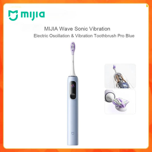 MIJIA Wave Sonic Vibration Electric Oscillation & Vibration Toothbrush Teeth Whitening Ultrasonic Vibration Oral Cleaner