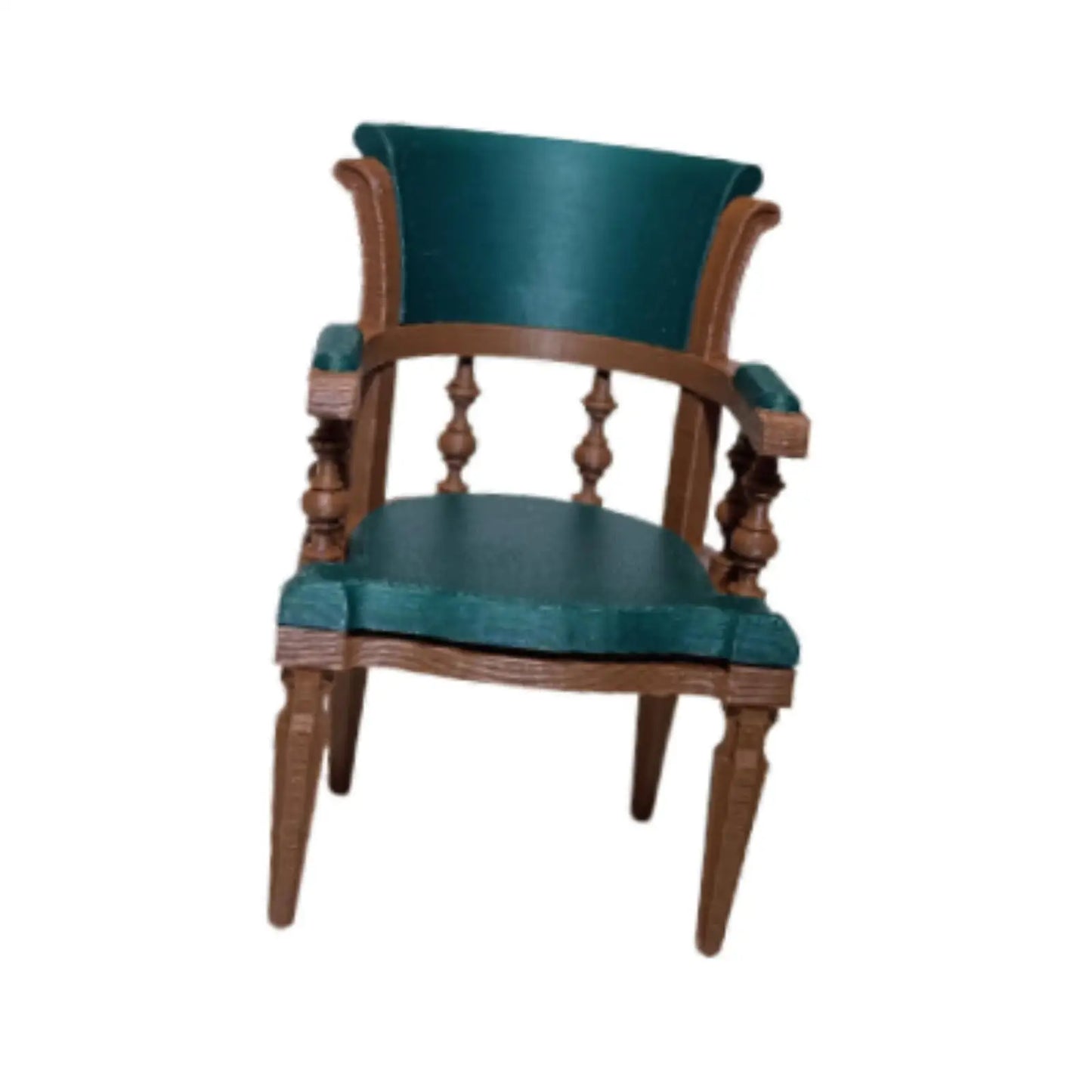 1/12 Crafts Miniature American Chair Set for Diorama DIY Projects Life Scene
