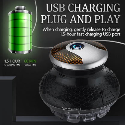 Hair trimmer UFO Electric Even Cut Rotary Hair Trimmer For Men Washable Rechargeable Hair Clipper Self-Haircut Shortcut Kit For