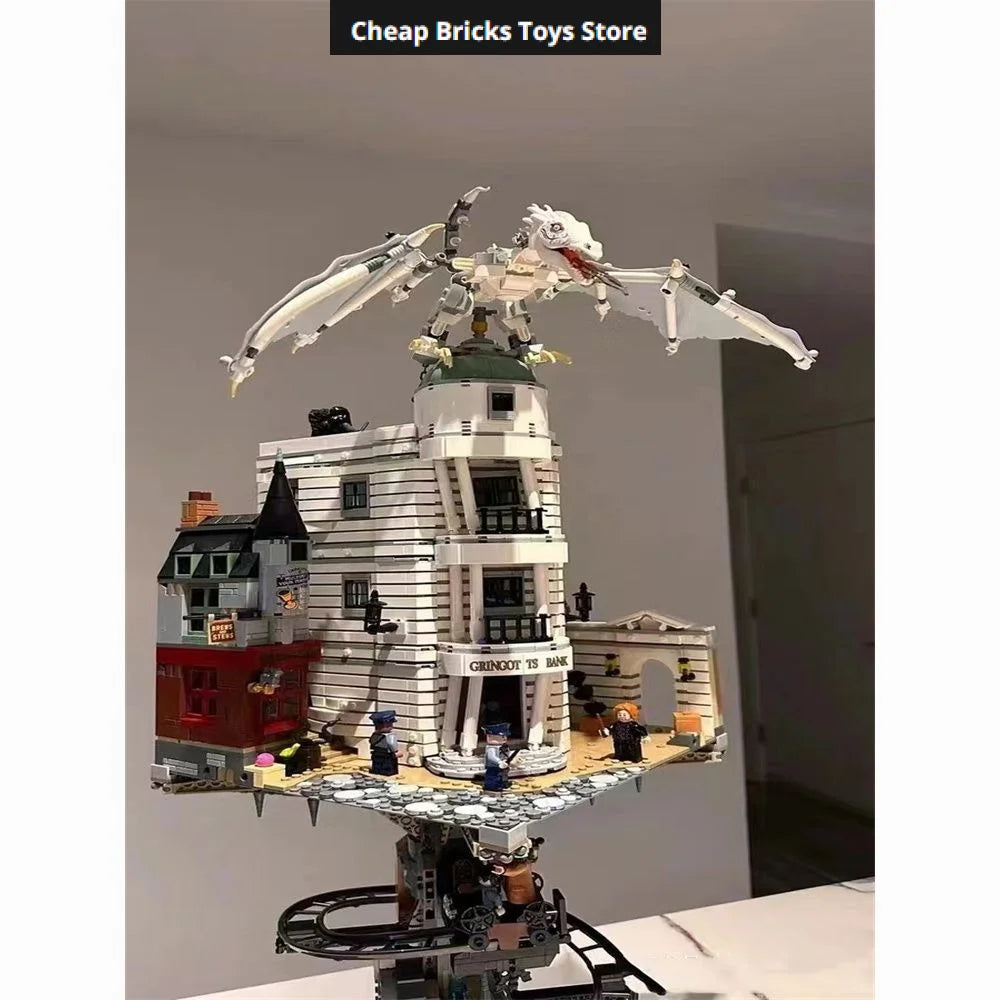 Cheapest 4803Pcs Requiring Assembly Dispaly Building Bank Collectors Edition Block Model Birthday Christmas Gifts