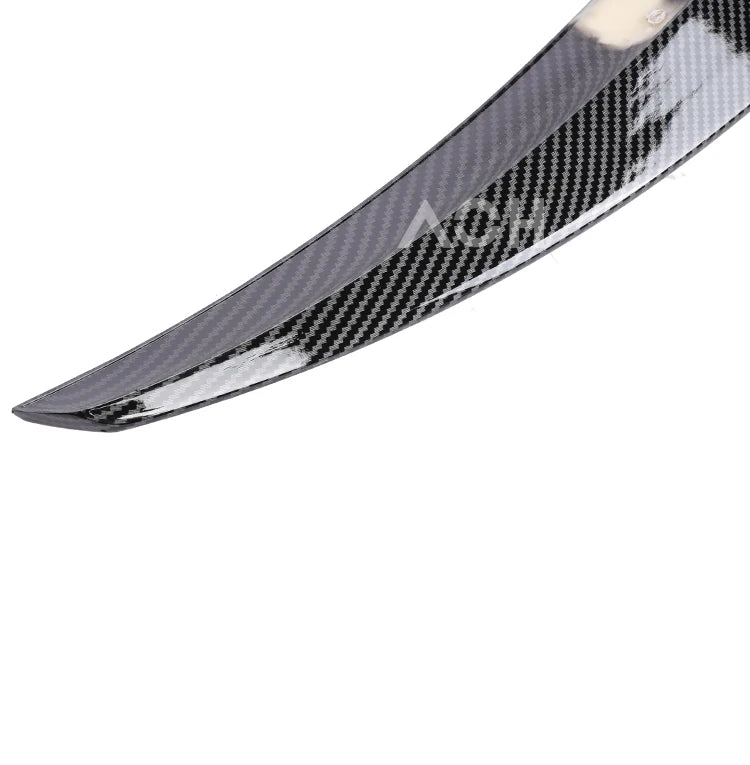Rear Trunk Spoiler Bumper Lip For BMW 4 Series F32 F33 F36 Carbon Fiber PSM M4 MP Style Wing Tail Kit 2014-2020 Gloss Black