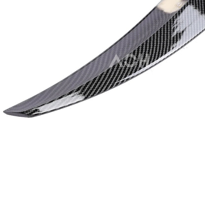 Rear Trunk Spoiler Bumper Lip For BMW 4 Series F32 F33 F36 Carbon Fiber PSM M4 MP Style Wing Tail Kit 2014-2020 Gloss Black