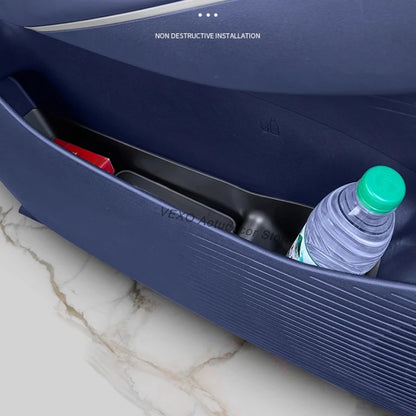 For Geely EX5 Galaxy E5 2025 2026 2024 Door Storage Organizer Door Side Slot Tray Lower Storage Box TPE Car Accessories Interior