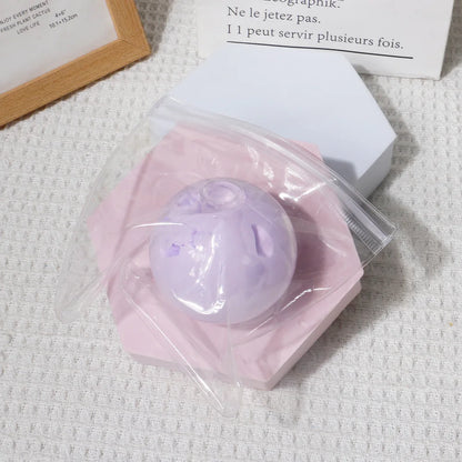Shapeable Vacuum Squishies Sand Ball Grape Stress Ball Stress Relief Noisy Ball Desktop Squeezing Soothing Toy Birthday Gift