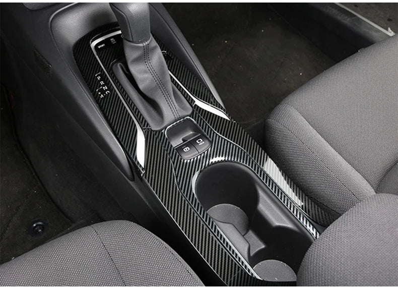 For Toyota Corolla E210 2019 2020 2021 2022 2023 2024 2025 Hybrid Stainless Car Central Console Gear Shift Panel Trim Covers