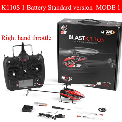 WLtoys XK K110 Upgrade K110S Radio Contorl  Drone 2.4G 6CH 3D 6G System Brushless Motor RC Quadcopter Remote Control Airplane