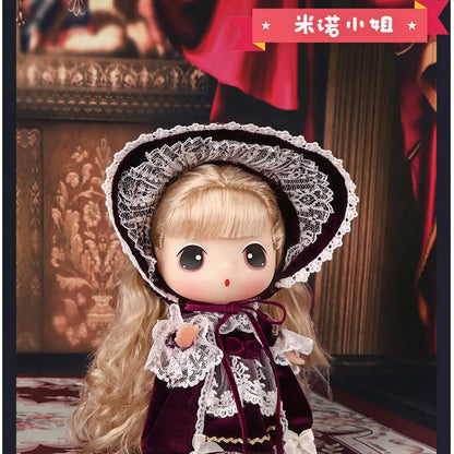 Genuine Ddung Dress Up Doll Collection 18cm Cute Joint Doll Fashion Toys Collect Model Ornament Girl'S Birthday New Year Gift