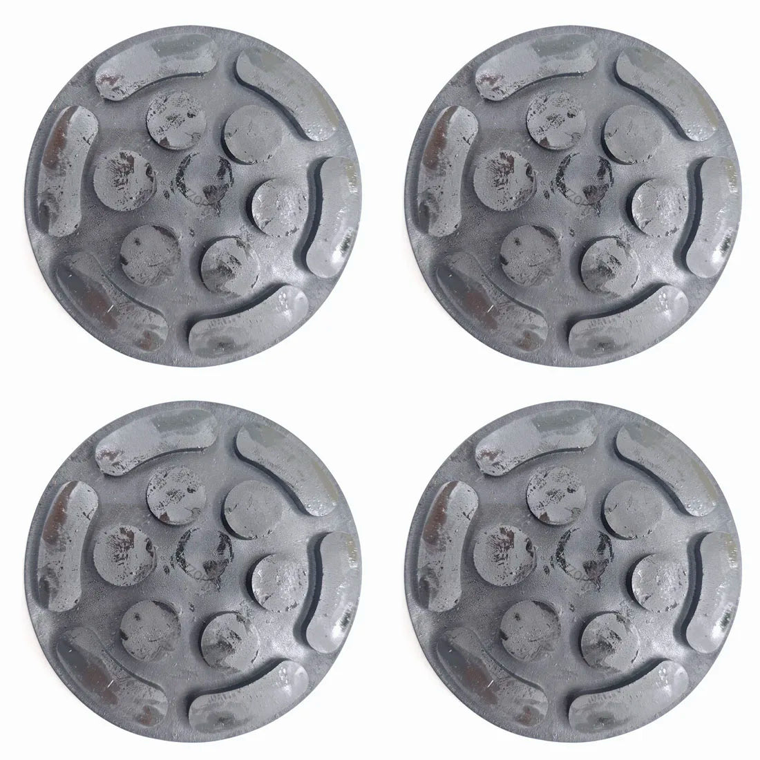 4Pcs Universal 140mm Round Heavy Duty Car Lift Pads Rubber Arm Pads Lift pad fit for Auto Truck Hoist