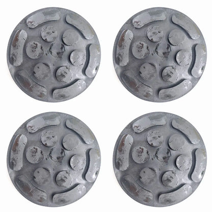 4Pcs Universal 140mm Round Heavy Duty Car Lift Pads Rubber Arm Pads Lift pad fit for Auto Truck Hoist