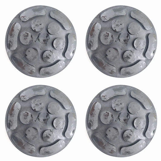 4Pcs Universal 140mm Round Heavy Duty Car Lift Pads Rubber Arm Pads Lift pad fit for Auto Truck Hoist