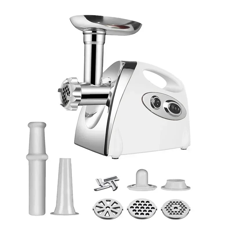 Electric Meat Grinder Powerful Heavy Duty Meat  Mincer filler Sausage Grinder Stainless Steel Food Processor Sausage Stuffer